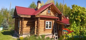 Бревенчатый дом в СНТ Ветеран в Среднеуральске - sredneuralsk.yutvil.ru - фото 1